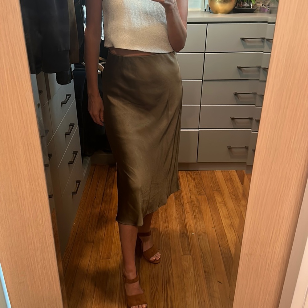 Satin Skirt